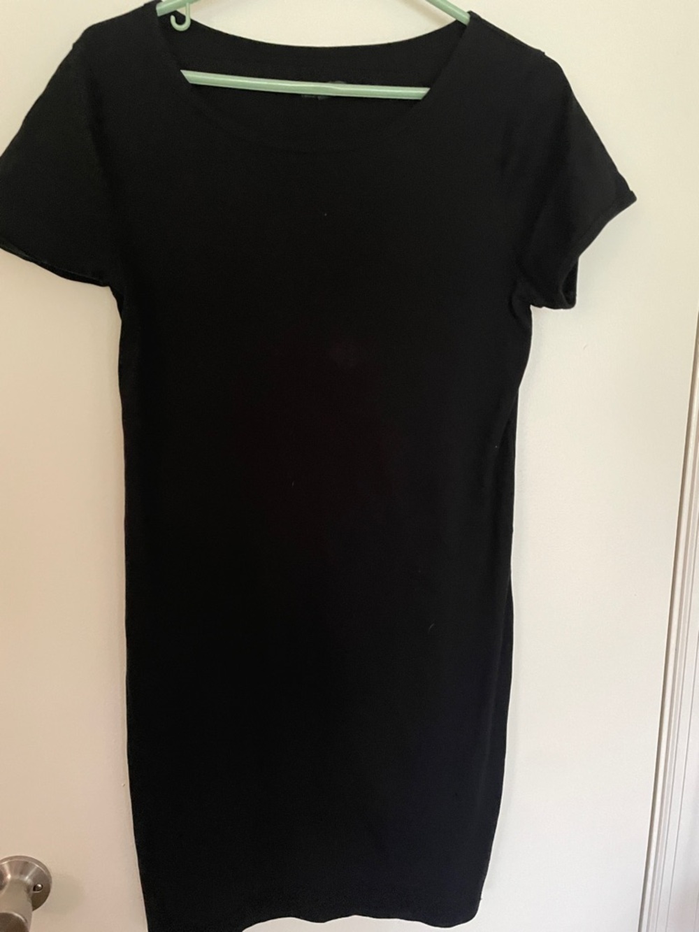 wild fable Black Short Sleeve Bodycon Dress